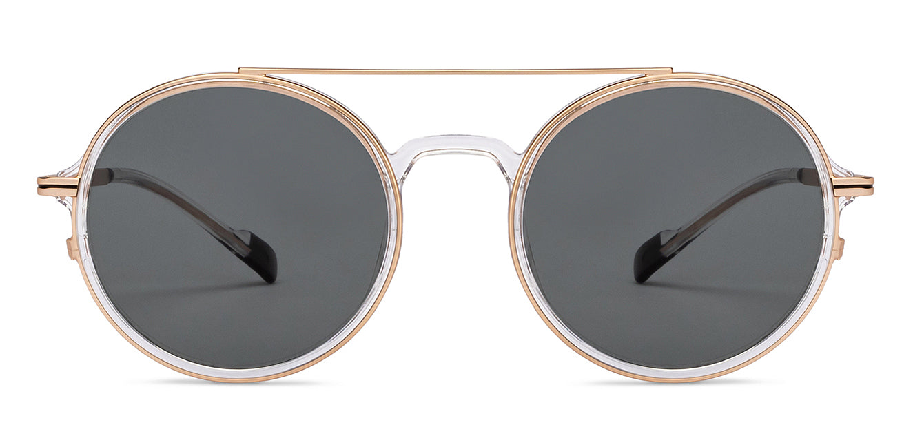 Grey Wayfarer Full Rim Unisex Sunglasses by Lenskart Boost-206495